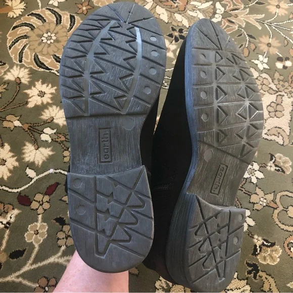 Earth | Suede Ankle Boots with Stirrup Detail - Wide 🌺 - Picture 10 of 15